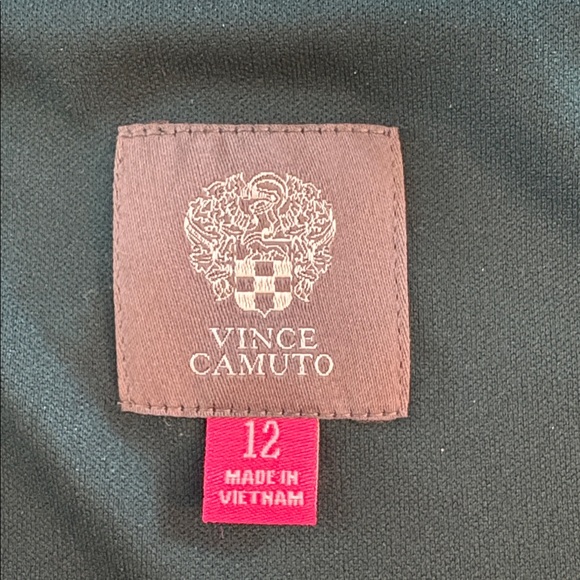 Vince Camuto Emerald Draped Dress - Picture 2 of 8